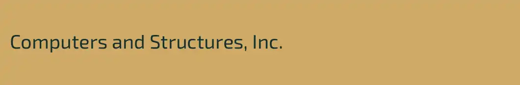 Computers and Structures, Inc.